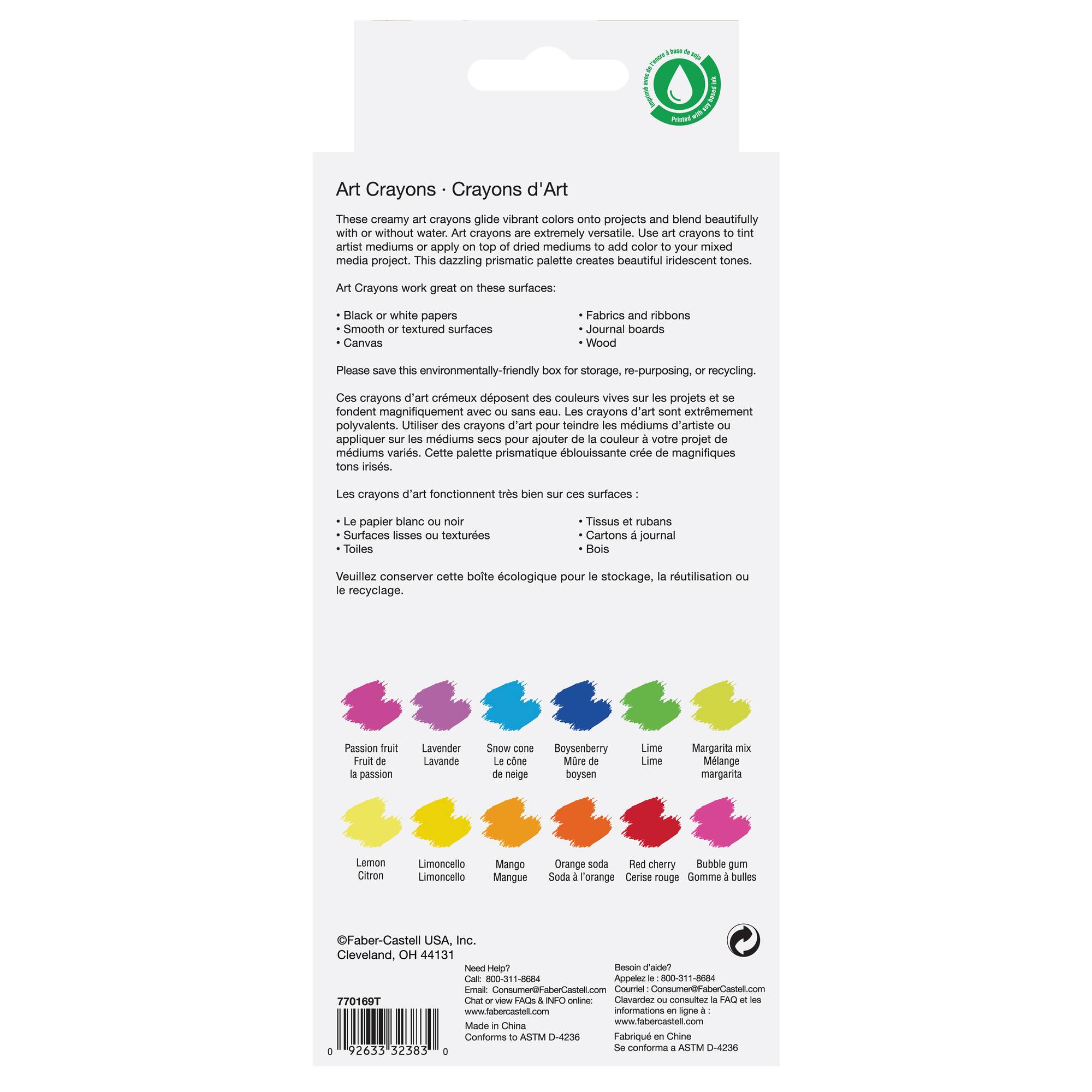 Faber-Castell® Watercolor & Mixed Media Art Crayon Set